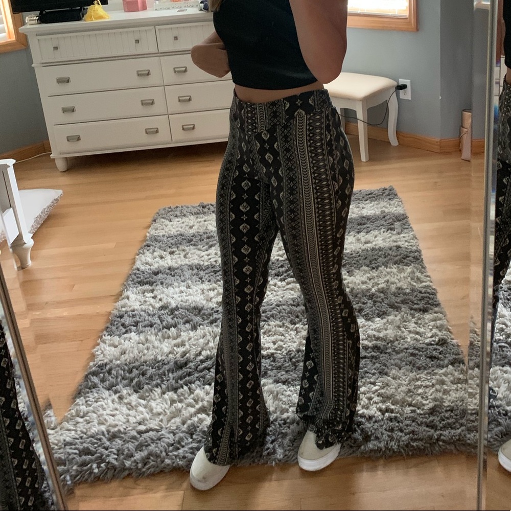Boho flare pants